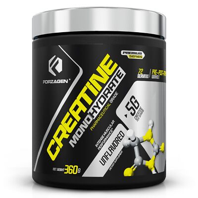 Forzagen Creatine Monohydrate Powder Unflavored Micronized Creatine Powder fo...