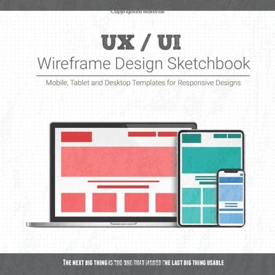 UX / UI Wireframe Design Sketchbook by UX/UI Designer | eBay