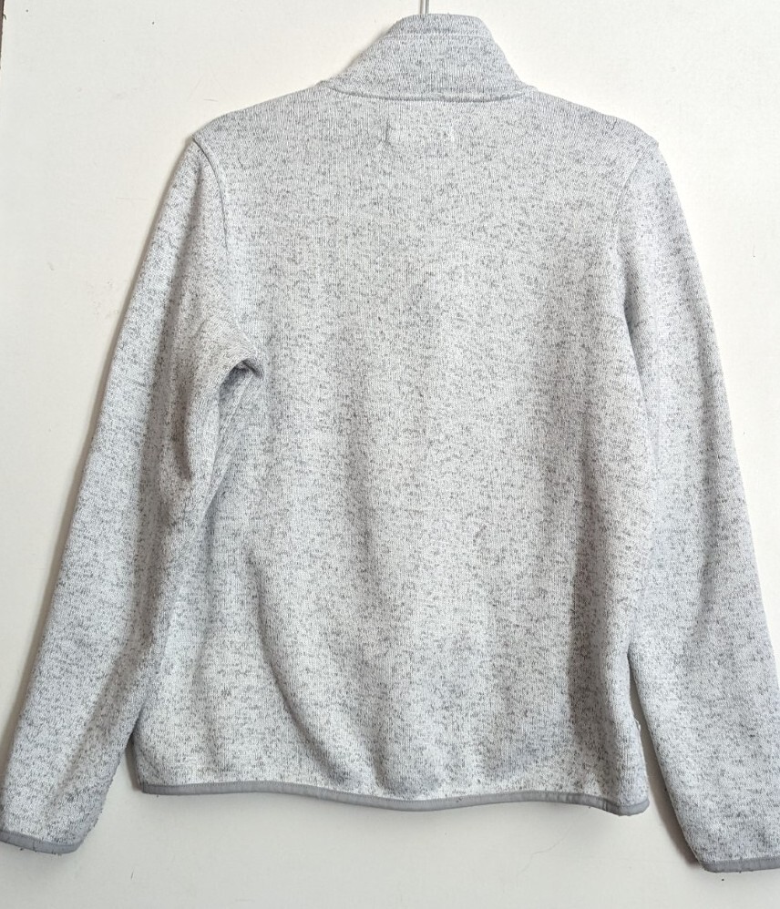 THREAD AND SUPPLY Light Gray Pullover IWomen's Si… - image 5