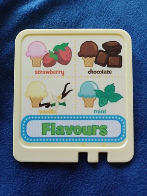 ERSATZTEILE LeapFrog Scoop & Learn Eiswagen. Schaufeln, Zapfen, Karten, Topping