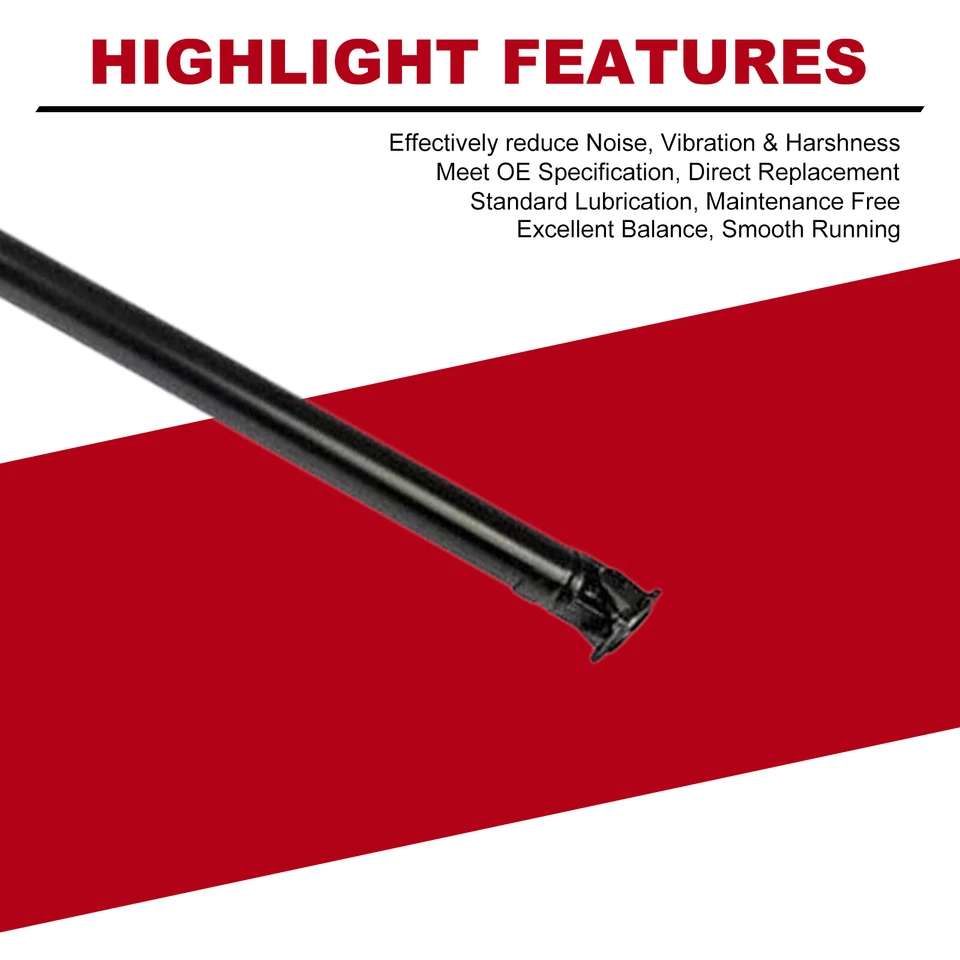 Conjunto de eje de transmisión trasero para Honda Element 2.4L 4x4 2003-2011 40100SCWA03 Foto 3 de 4