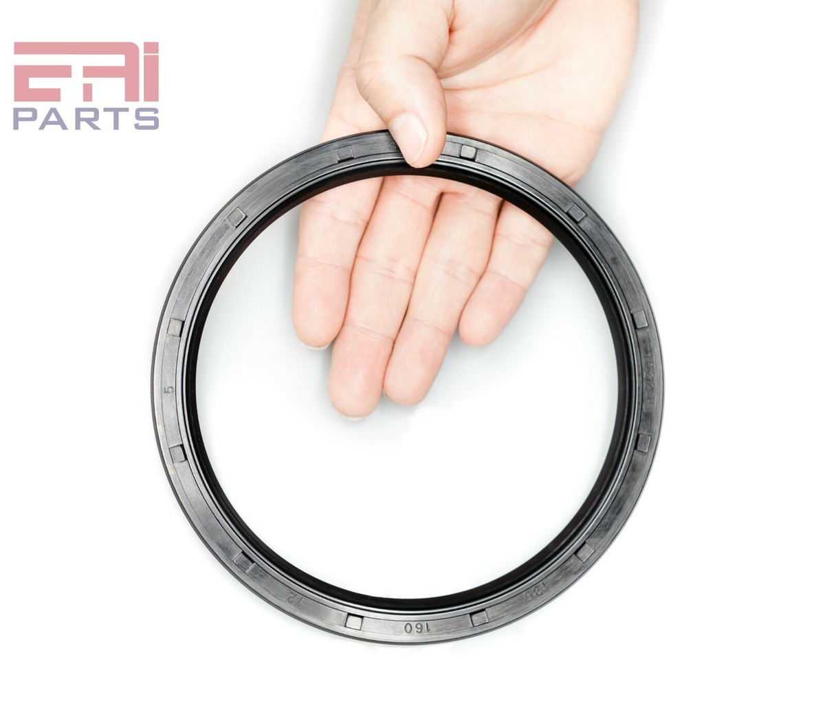 EAI Metric Oil Shaft Seal 130x160x15mm | TC Double Lip With Spring | Nitrile/Carbon Steel