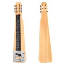 Brand New Lap Steel 6 String Slide Electric Guitar In Natural Color