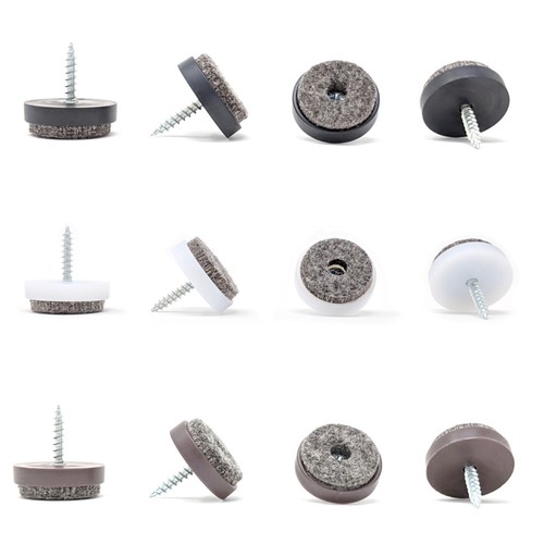 24mm Furniture Gliders Felt Floor Protector Pads Made in Germany eBay