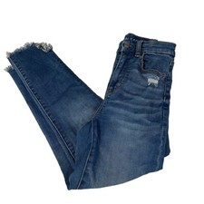 American Eagle Women  s Size 00 SHORT Curvy Super Hi Rise Jegging Crop Jeans 3520