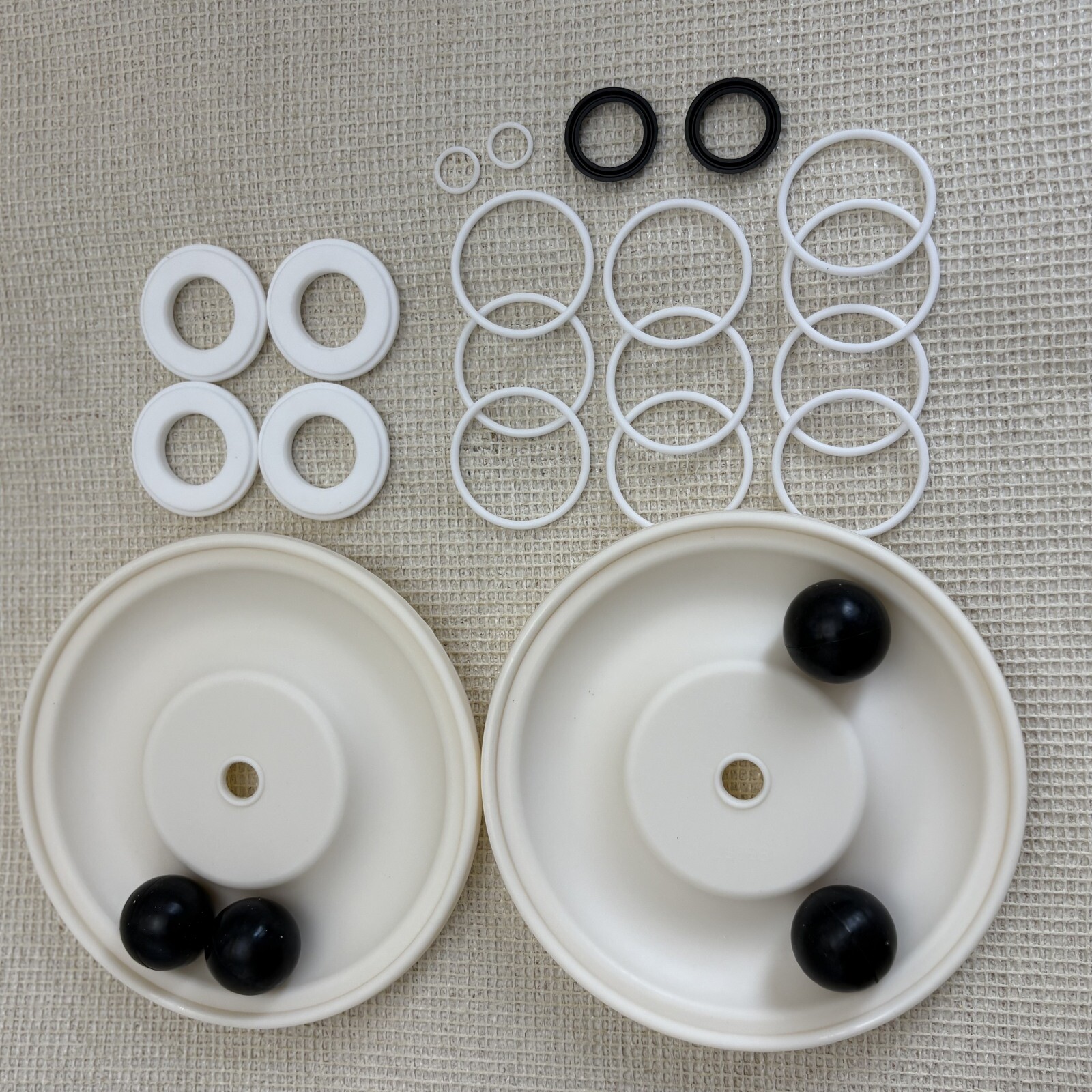 D07-525 D07525 Fluid Section Repair Kit fits Graco Husky 1040 1" Diaphragm Pump