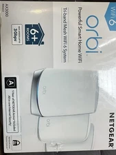 Netgear Orbi AX3000 WiFi 6 Tri-Band Mesh Smart - RBK653 -3 Pack