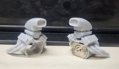 Two 1/24 Hawk 7 Euro can motor cover for dragster drag