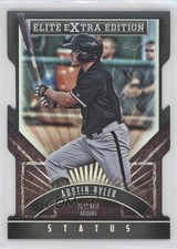 2015 Panini Elite Extra Edition Status Black Die-Cut 1/1 Austin Byler #73 ni4