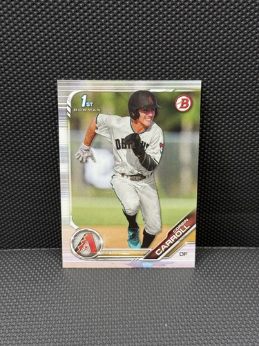 Corbin Carroll #BD-125 2019 Bowman Draft card