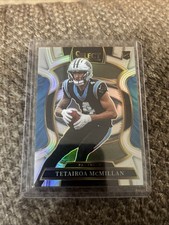2025 Panini Select - Concourse Tetairoa McMillan #44 Silver Prizm (RC)