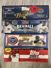 2004 2005 2006 2007 Topps MLB Baseball Factory Sealed Set Series 1 And 2 Lot