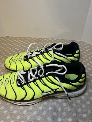 Nike Air Max Plus TN Sneakers Mens Size 14 Neon Green Black CV8838-300 Shoes