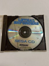 Lethal Enforcers (Sega CD, 1993) Game Disc