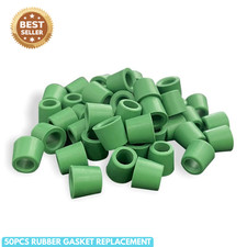 50PCS Rubber Gasket Set for AC Refrigeration Repair, 1/4" Quick Coupler Seals