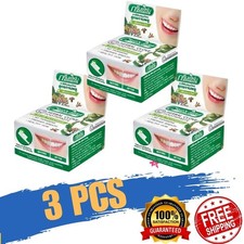 3 x Herbal Clove Toothpaste Green Herb Natural Bright Oral Care Thai 25g Box
