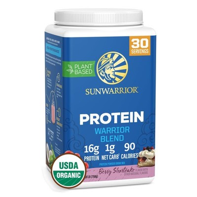 Sunwarrior Vegan Organic Protein Powder Plant-Based | BCAA Amino Acids Hemp S...
