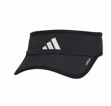Adidas Women's Superlite 3 Adjustible Visor Black and White