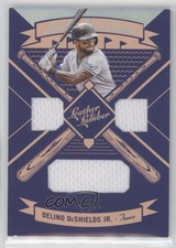 2019 Leather & Lumber and Triple Relics Silver 48/99 Delino DeShields Jr 0q3