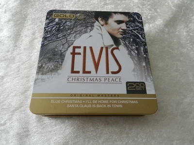 CD ELVIS / album Christmas Peace GOLD 2 CD set - Photo 1/4
