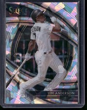 2020 Panini Select #184 Tim Anderson Cracked Ice #/25