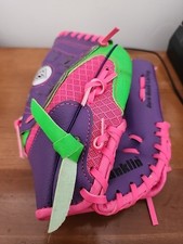 Franklin Mesh Tek Baseball Glove Girls RHT Youth Size 9 1/2" 22826 Pink Purple