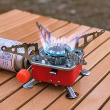 2800W Mini Camping Gas Stove Piezoelectric Ignition Outdoor Cooking Equipment