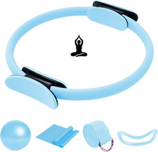 Kit Pilates, Kit Pilates Completo X Casa, Attrezzi Pilates, Include L'Anello Di 