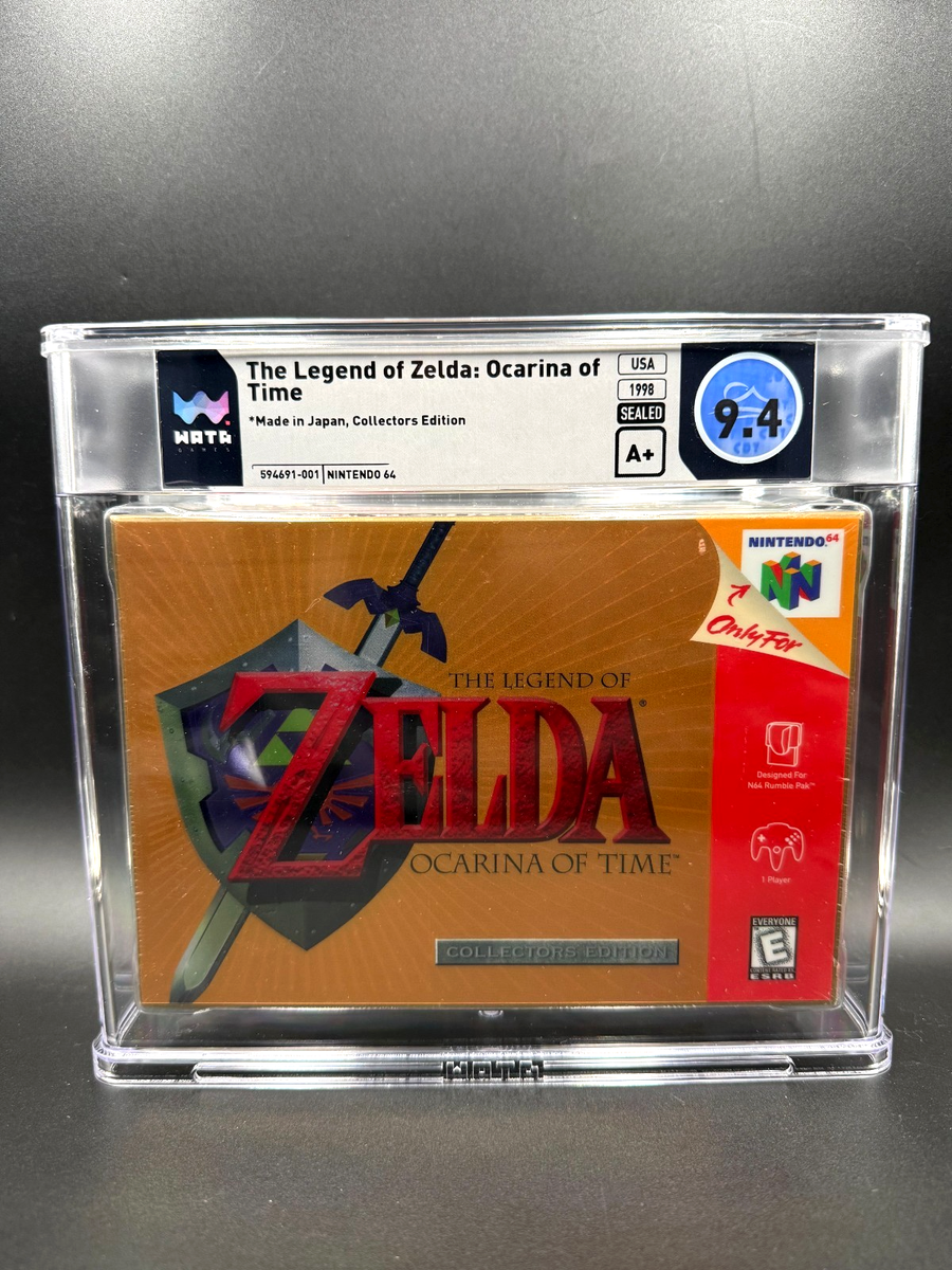 Legend of Zelda: Ocarina of Time N64 Collector's Edition Sealed