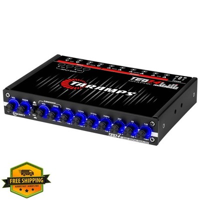 Taramps TEQ 7.4 Graphic Equalizer Car Audio RCA Blue LED Sound EQ