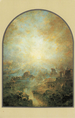The Only Hope Painting by George Inness Jr - Tarpon Springs Florida FL Postcard