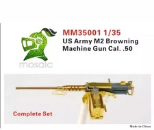 FIVE STAR MODEL 1/35 MM35001 US M2 .50 cal Machine Gun WWII VN Resin Photo etch