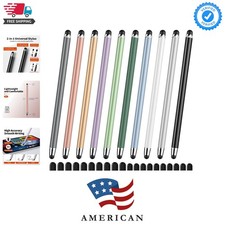 10 PCS Stylus,Stylus Pen for Touchscreen,Stylus 2-in-1 High Sensitivity  Pre...