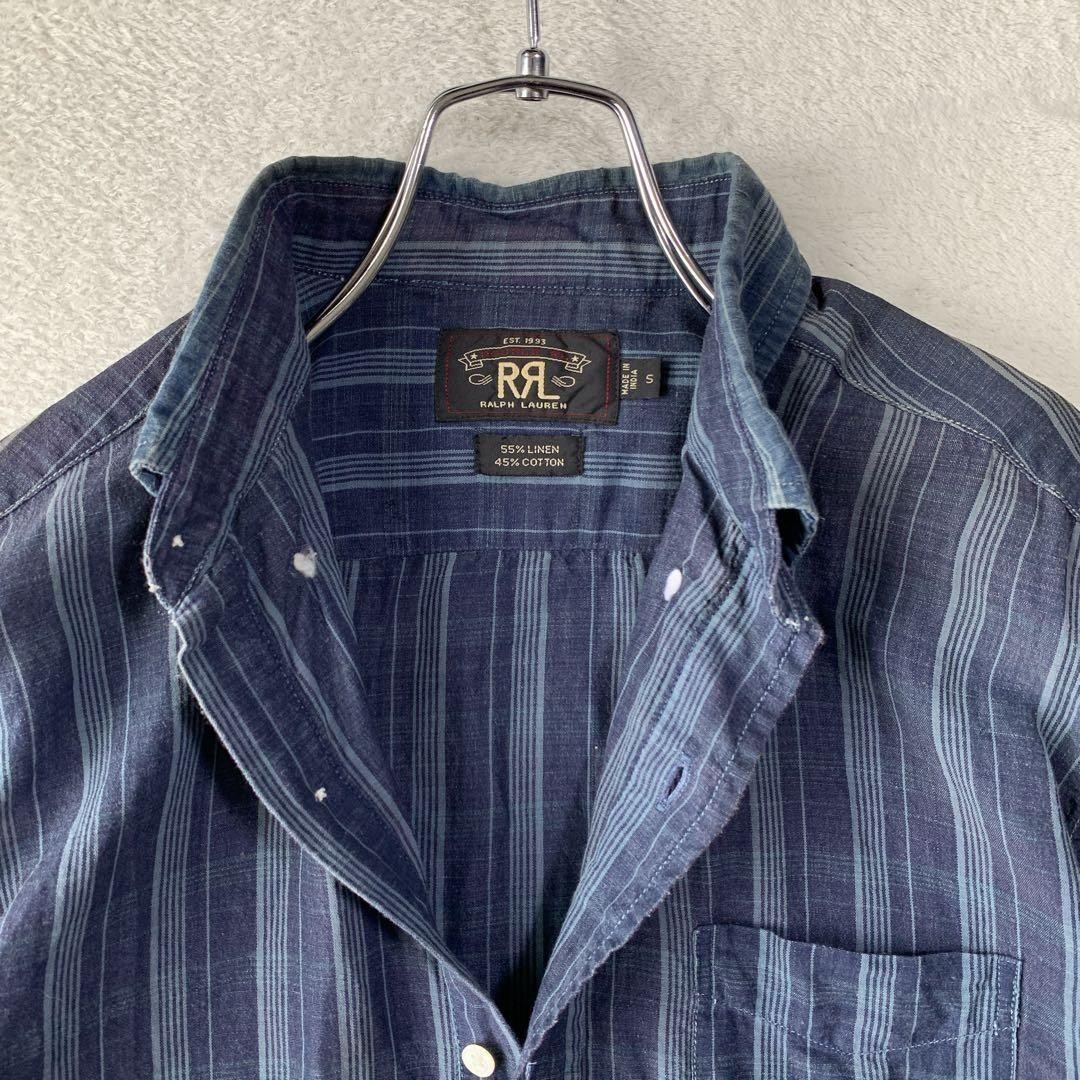RRL Ralph Lauren Linen Pullover Shirt Double RL Used image 8