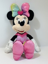 Disney Minnie Mouse Plush Sparkle and Sing 15 inch Feature with Lights  Sounds