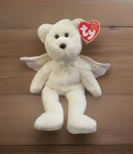 TY Beanie Baby - HERALD the Angel Bear 8.5 inch - Stuffed Animal Toy