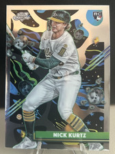 2025 Topps Cosmic Chrome - Nick Kurtz - #183 - Rookie Oakland A's (RC)