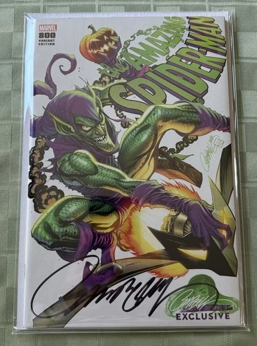 AMAZING SPIDER-MAN 800 J. SCOTT CAMPBELL EXCLUSIVE VARIANT D SIGNED MARVEL LOOK!