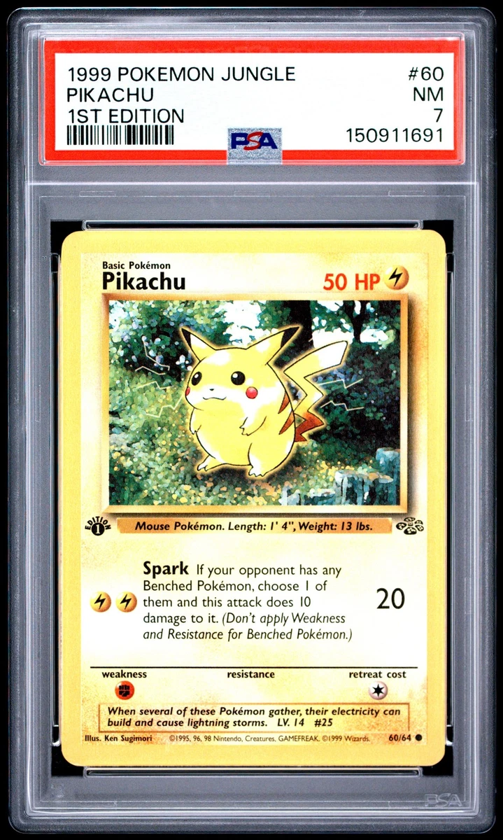 Pikachu Pokémon TCG Professional Sports Authenticator (PSA) Grade