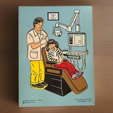 Vintage 1991 Judy Wooden Puzzle DENTIST J606024R 11 Pc Made in USA
