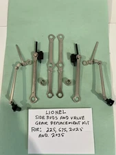 Lionel - Replacement side rods + valve gear