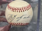 Carl Yastrzemski signed American League autographed Baseball Boston Red Sox *HOF