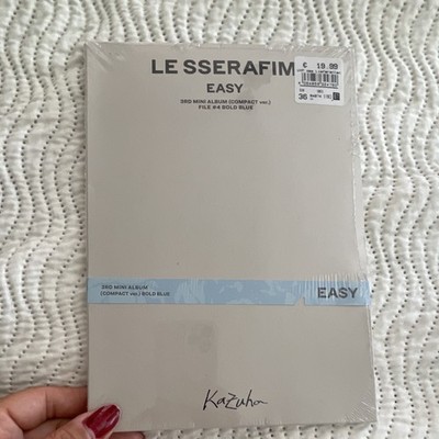 SOURCE MUSIC LE SSERAFIM EASY Mini Album CD 2024 Compact Ver. BOLD BLUE KR