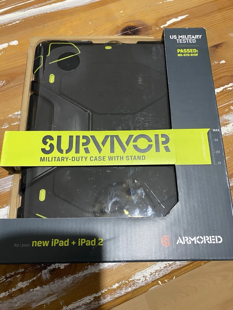 Custodia Survivor Militare Per IPad Mini – Protezione Antishock Con Supporto Pieghevole, Colore Nero - 4