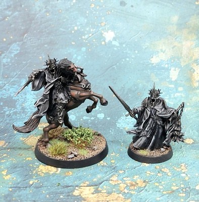 Pro Painted Hexenkönig zu Fuß & zu Pferd LOTR Middle Earth sofort lieferbar!!!