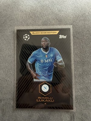 Match Attax Extra 25/26 Romelu Lukaku Black Edge Edition BE8 Napoli