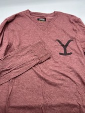 Wrangler Yellowstone Dutton Ranch Women’s Size S Long Sleeve Graphic Tee Shirt
