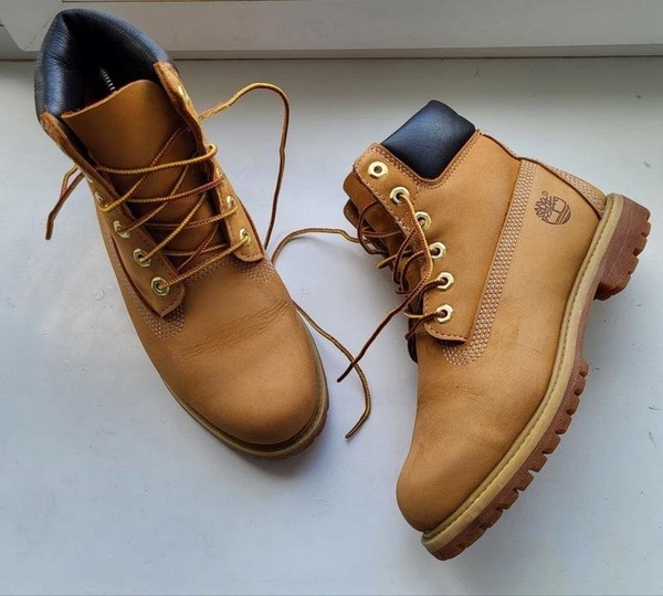Men Timberland Boots Mustard 36