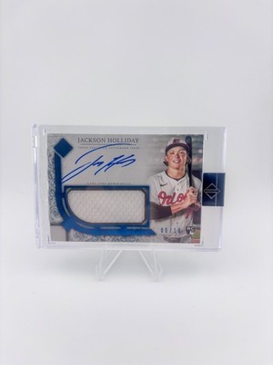 2024 Jackson Holliday RC Auto Patch /10 Topps Orioles