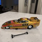 1998 JOHN FORCE GOLD CASTROL GTX 7-TIME CHAMPION 1/24 FORD MUSTANG NO BOX — photo 1
